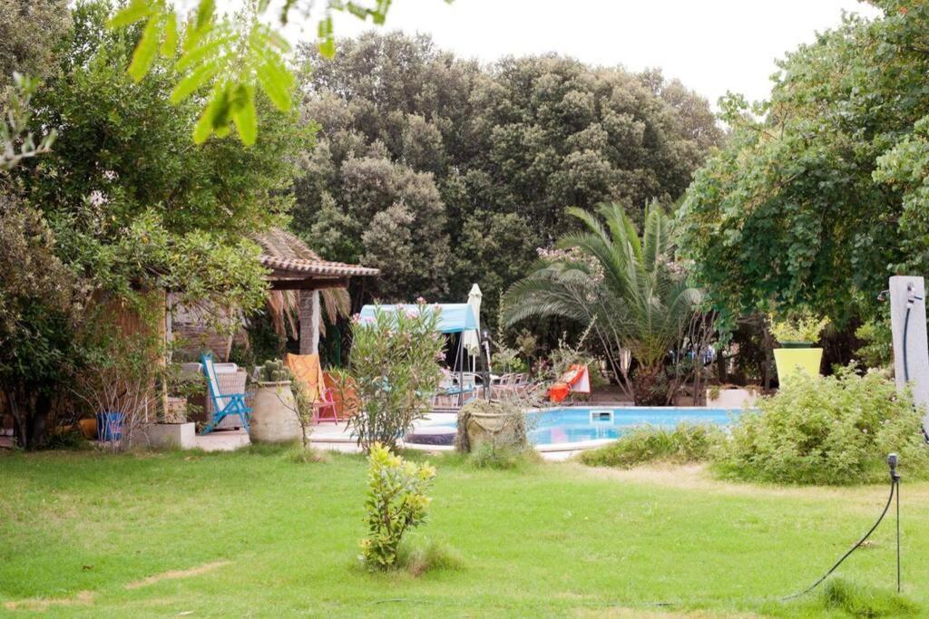 Sestu Big Relax Apartment With Swimming Pool And A Peaceful Garden In A Private Villa מראה חיצוני תמונה